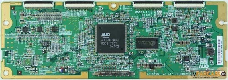  05a09-1c, T315xw01_v5 Ctrl, T260xw02 V2 Ctrl, Auo T315xw01 V5, T Con Board, Ctrl Board
