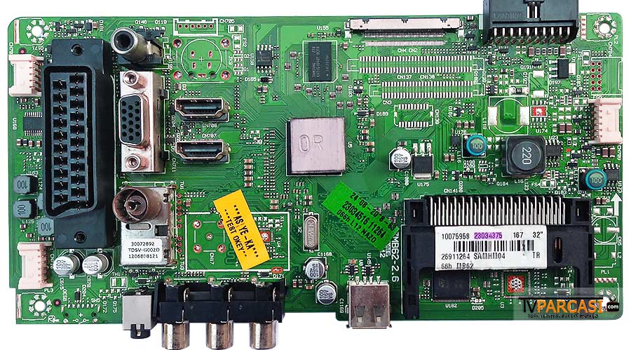  17mb62-2.6, 23034375, 23034516, Main Board, Lta320hm04, Lj96-05531a, Vestel Color 32vf5015b 32 Lcd Tv