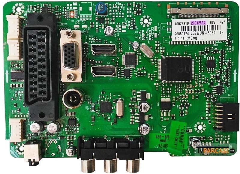  23044291, 17mb48-1.1, Lc420dun-ser1, Finlux 42fd3000f, Regal Ld42f4000 Lcd Tv