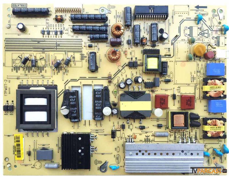  23058190, 23058189, 17pw07-2, 041111, Vestel Led Tv Power Board