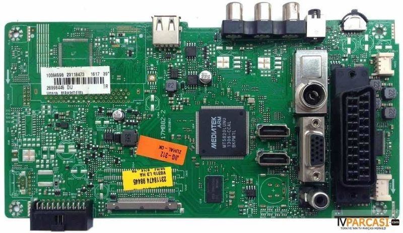  23118473, 23118474, 17mb82-2, Main Board, Ves390undc-01, Vestel Performance 39pf3025d 39 Led Tv