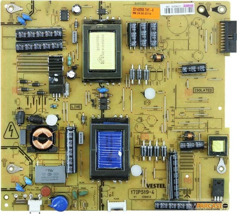  23142572, 17ıps19-4, Ves400unes-05-b, Vestel Finlux 40fx7440f F.hd Smart Uydu Led Tv