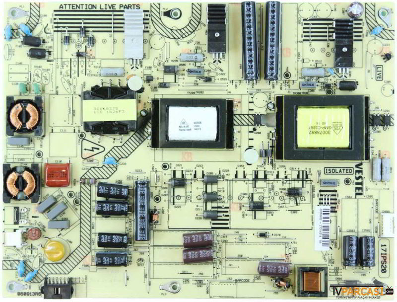  23155902, 23155904, 27203653, 17ıps20, Vestel Smart 50pf7175b 50 Led Tv, Regal Le50f7440s 50 Smart Led Tv