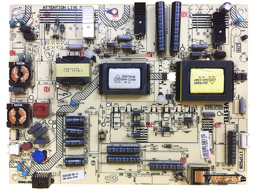  23181109, 23181281, 17ıps20, Vestel, Power Board, Ves390unda-01, Nexon, 39 39266d Nxn Fhd Led