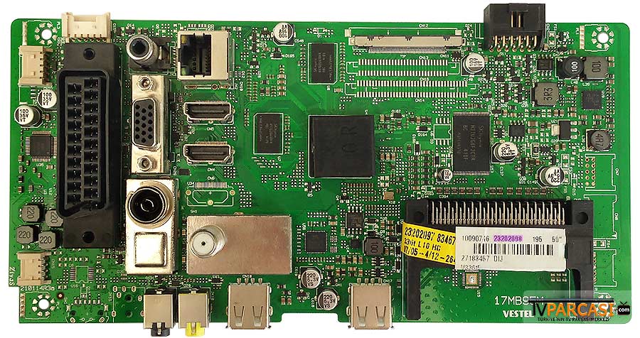  23202098, 23202097, 17mb95m, Ves500unvl-s01, Vestel, Led Tv Main Board, Regal Le50f7440s 50