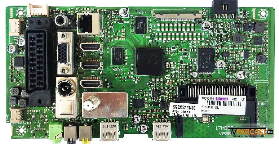  23203051, 23203052, 17mb95m, 210114r3a, Ves420unvl-3d-s01, 23197378, Lc420euj-ffk1, Vestel 3d Smart 42pf8175 42 Led Tv