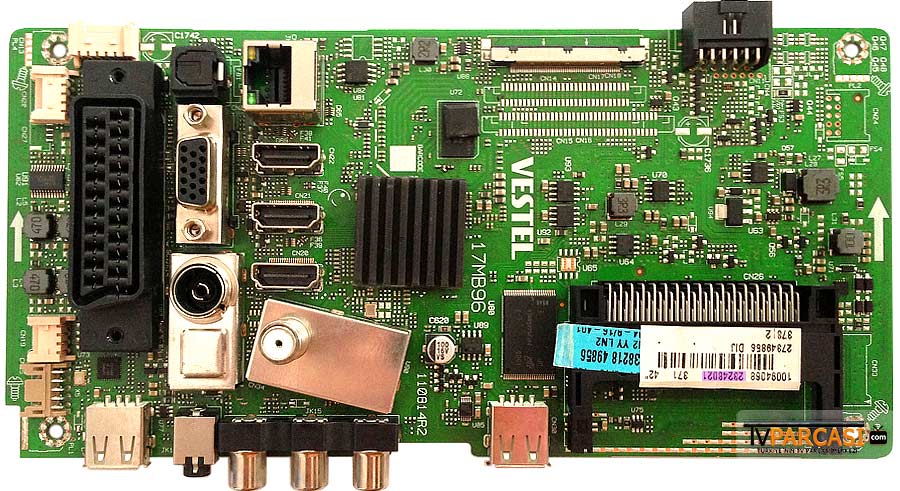  23248021, 23238218, 17mb96, Ves420unvl-3d-s02, Vestel 3d Smart 42fa8200 42 Led Tv