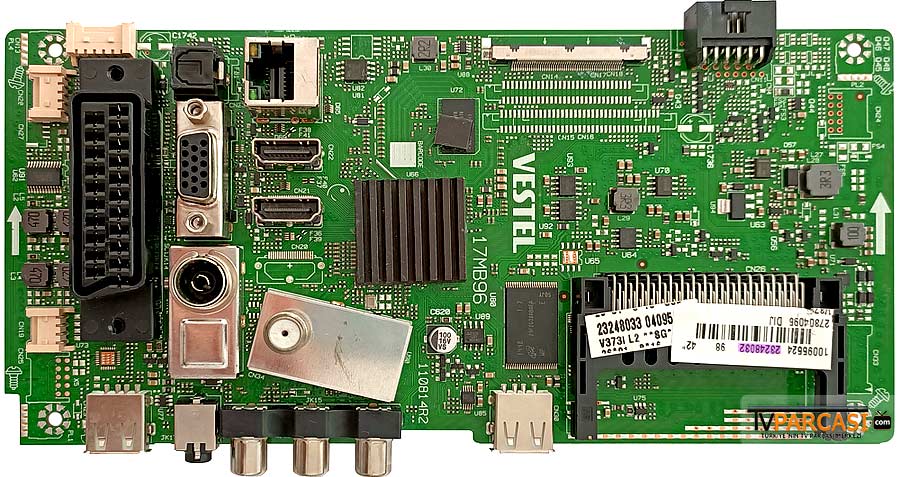  23248032, 23248033, 17mb96, 110814r2, Main Board, Ves420unvl-2d-s02, 23240187, Regal 42r6050f 42 Smart Led Tv