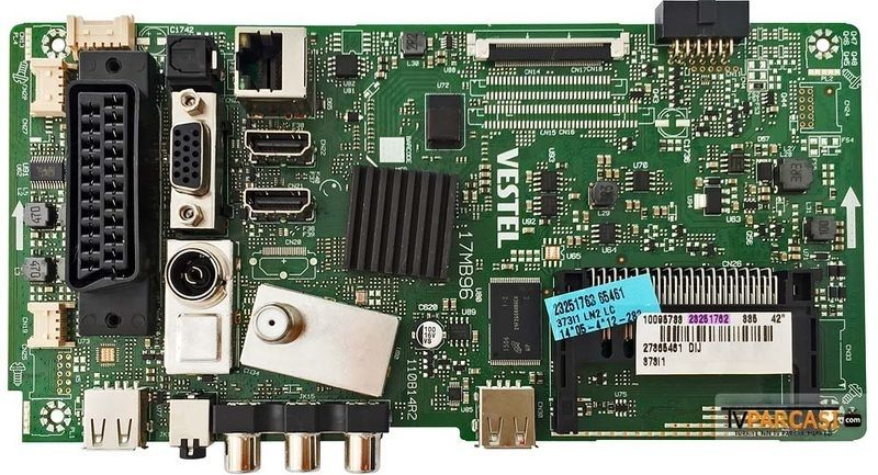  23251762, 23251763, 17mb96, 110814r2, Ves420undl-2d-n03, Nexon 42nx600 Smart Led Tv