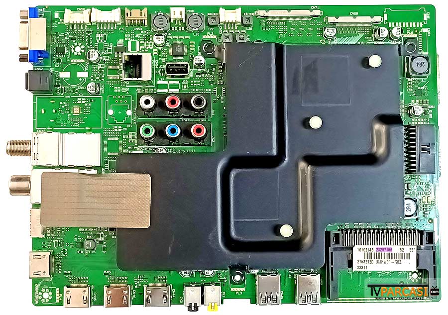  23297158, 23297159, 17mb100, Lta550fw01, Vestel 4k 3d Smart 55ca9550 55" Curved Led Tv
