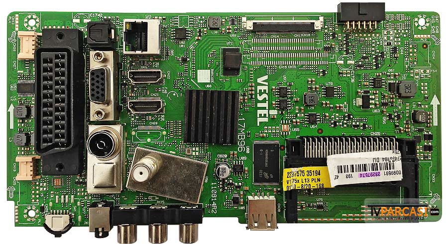  23297574, 23297575, 17mb96, 110814r2, Main Board, Ves420undl-2d-n03, Seg 42sd6100 42 Smart Led Tv