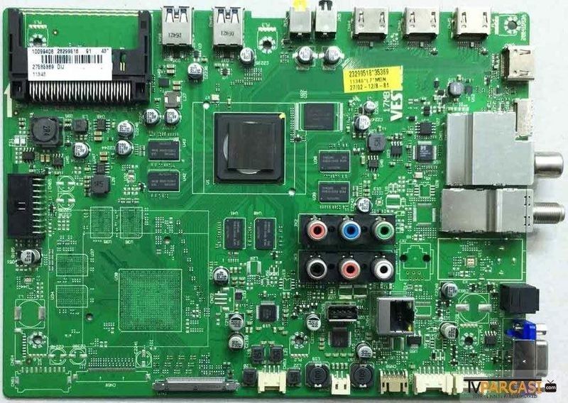  23299516, 23299518, 17mb100, Ves430qnel-3d-u01, 23289837, Vestel 4k 3d Smart 43ua9400 43