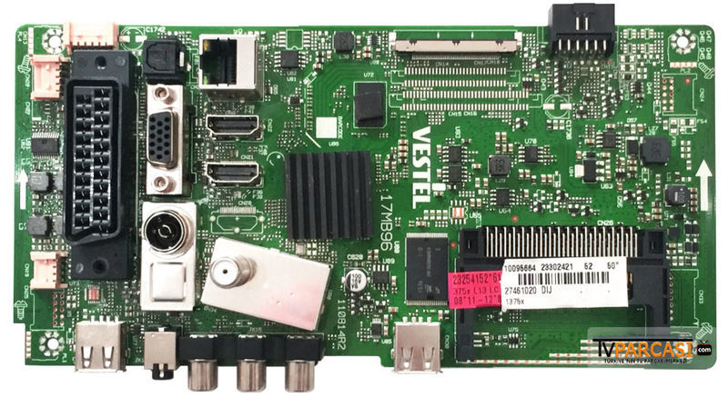  23302421, 23254152, 17mb96, 110814r2, Ves500unva-2d-s03, Fınlux 50fx650f 50 Smart Led Tv