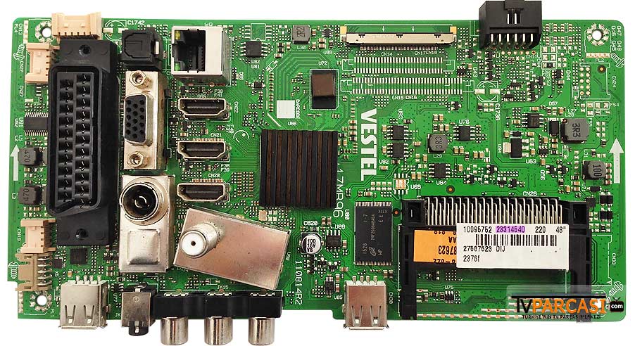  23314540, 17mb96, 110814r2, Ves480unds-2d-n01, Ves480unvs-2d-m05, Vestel Smart 48fa7500 Led Tv, Vestel Smart 48fa7550 48 Led Tv