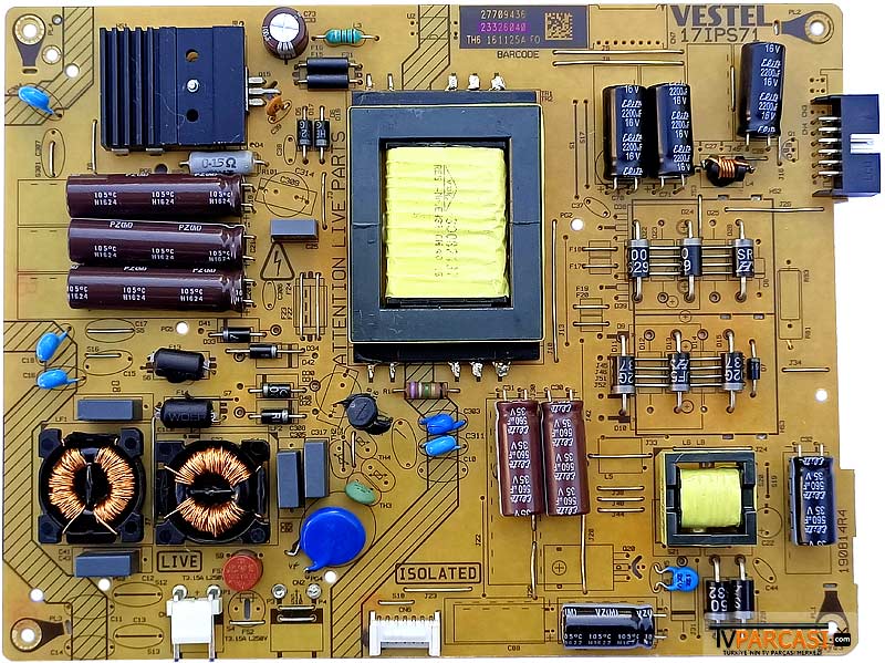  23326040, 17ıps71, 190814r4, Ves430unel-2d-u01, 23343548, Vestel Smart 43fb7500 43 Led Tv
