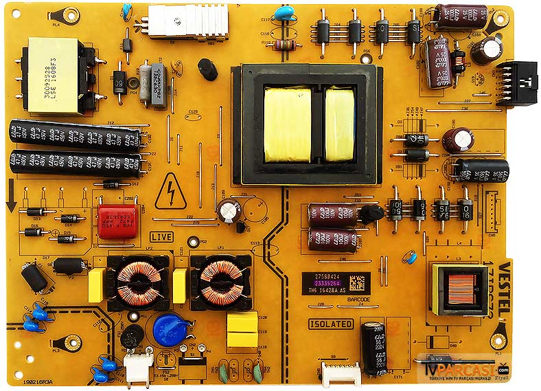  23339264, 27597056, Th6 165188 Sd, 17ıps72, Power Board, Ves400qnss-3d-u02, 23340369, Regal 40r8070u 40 4k 3d Smart Led Tv