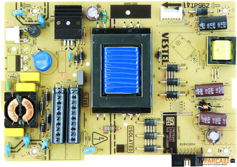  23354621, 17ıps62, 010416r4, Ves400unvs-2d-n05, Vestel Smart 40fb7100 40 Led Tv