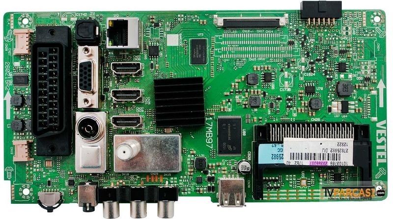  23355007, 17mb97, 260215r2, Ves400unvs-2d-n05, 23323462, Vestel Smart 40fb7100 40 Led Tv