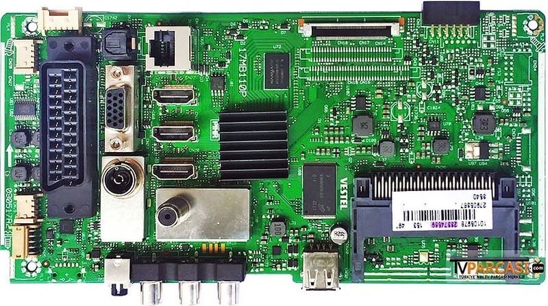  23374569, 17mb110p, Vestel 48fb7500, Ves490unel-2d, Vestel Led Tv Main Board