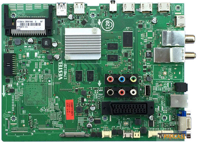  23381849, 23383773, 17mb120, 040316r2a, Ves550qnds-2d-n12, 23379652, Vestel 4k Smart 55ua8300 55 Led Tv