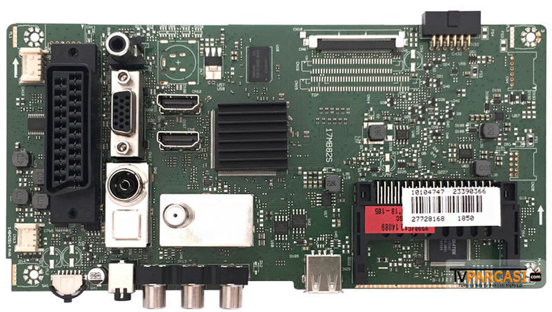  23390366, 23284510, 17mb82s, Main Board, Ves430undl-2d-n12, Vestel 43fb5000