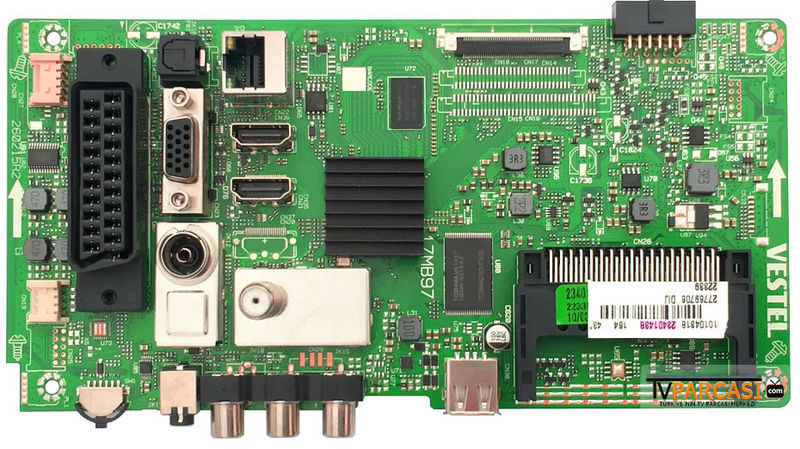 23400819, 17mb97, Ves430unda-2d-n12, Seg 43sc7600 43 Smart Led Tv