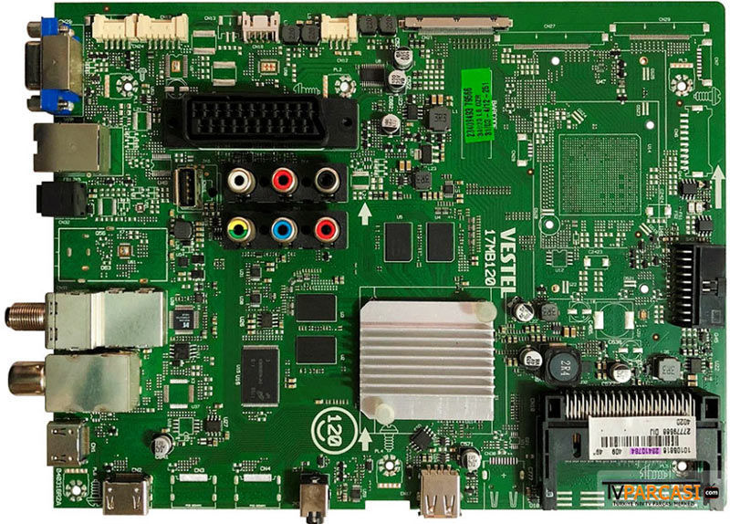 23410784, 23409493, 17mb120, 040316r2a, Ves490qnds-2d-n11, Vestel 4k Smart 49ub8300 49" Led Tv