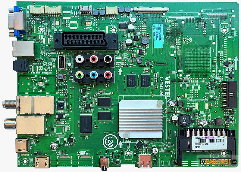  23330770, 23409311, 17mb120, Ves490qnel-2d-u01, Vestel 4k Smart 49ua8900 49 Led Tv