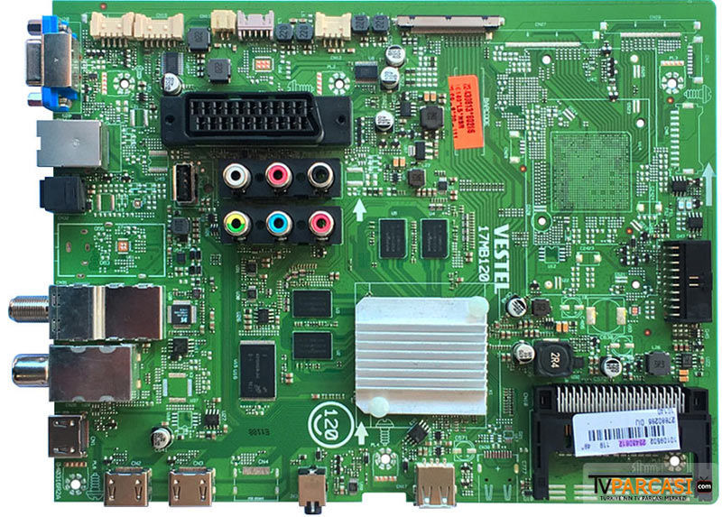  23430812, 23430813, 17mb120, 040316r2a, Ves490quns-2g-u01, Vestel 49ud9650