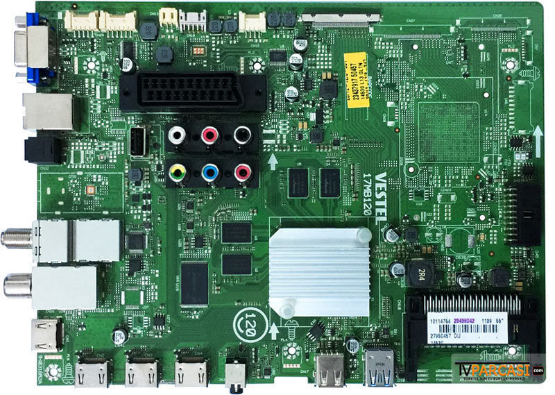  23438042, 23437917, 17mb120, 040316r2a, Main Board, Ves550qndl-2d-u11, 23429478, Toshiba 55u6763dat