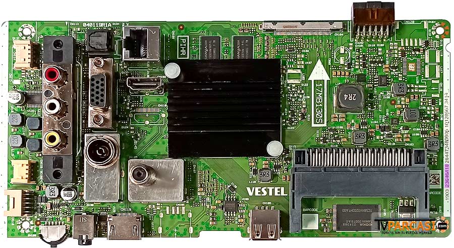  23542388, 17mb130s, Vestel 4k Smart 55ud8200 55 Led Tv, Ves550qnds-2d-n41