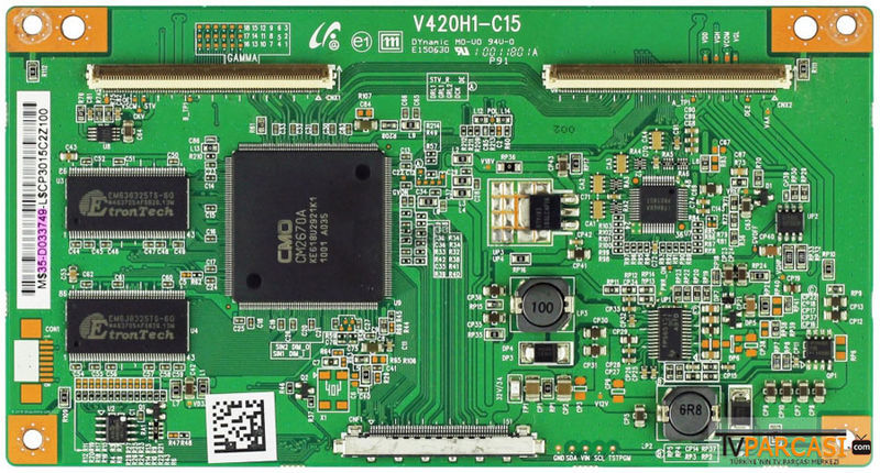  35-d033749, V420h1-c15, T-con Board, V420h1-l15, V420h1-l15 Rev.c1