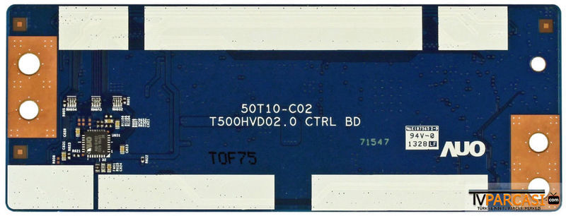  50t10-c02, T500hvd02.0, T500hvd02.0 Ctrl Bd, 55.50t10.c06, 5550t10c06, Tpt500j1-hvn04
