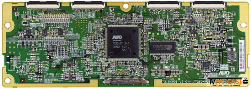  5531t01107, 55.31t01.107, 05a09-1c, T315xw01_v5 Ctrl, T260xw02 V2 Ctrl, T-con Board, Au Optronics, T315xw01 V.5