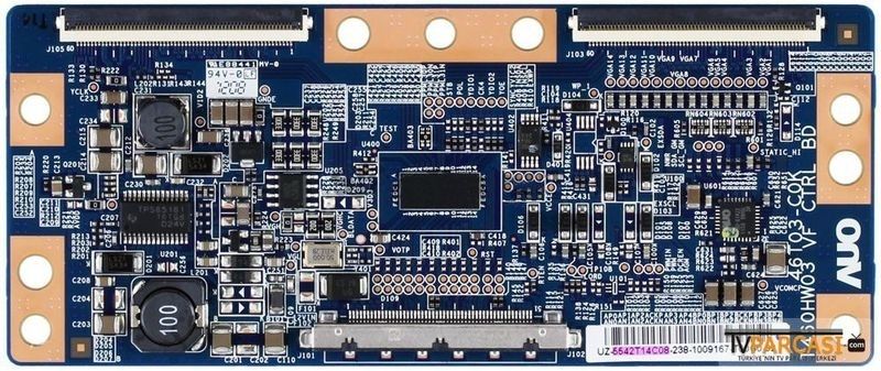  5542t14c08, 55.42t14.c08, 46t03-c0k, T460hw03 Vf Ctrl Bd, T-con Board, Au Optronics, T420hw09 V250
