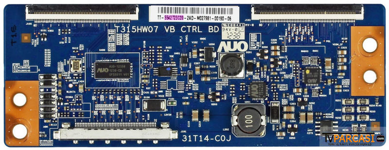  5542t23c02, 55.42t23.c02, 5542t23c09, Ts-5542t23c09, 31t14-c0j, T315hw07 Vb Ctrl Bd, T-con Board, Au Optronics, T420hvn01.1, T420hvn01.2