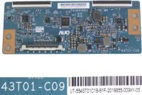 AUO Optronics - 5543T01C18, T430HVN01.A CTRL BD, 43T01-C09, VES430UNDA-2D-N13, NC430DUE VUDN1, HC430DUN-VAVX1-511X, TPT430H3-HVN01.U, LG 43LH570V, LG 43LH604V