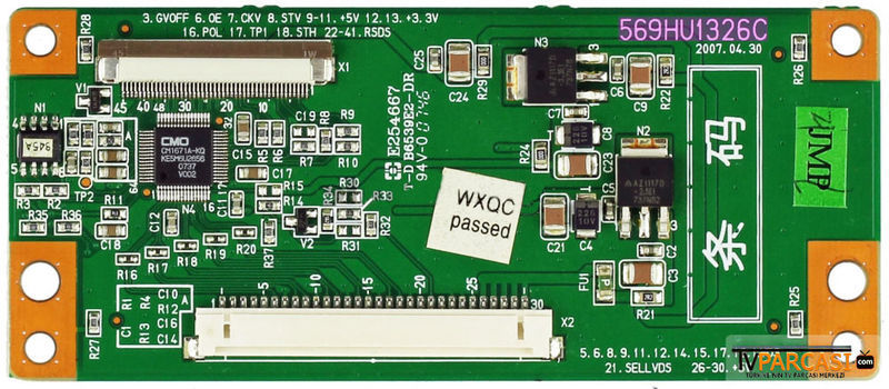 T con v260b1 c01 схема