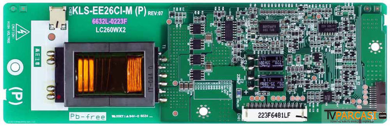  6632l-0223f, Kls-ee26cı-m (p), Lc260wx2, Inverter Board, Lc260wx2-slb2, 6900l-0075c