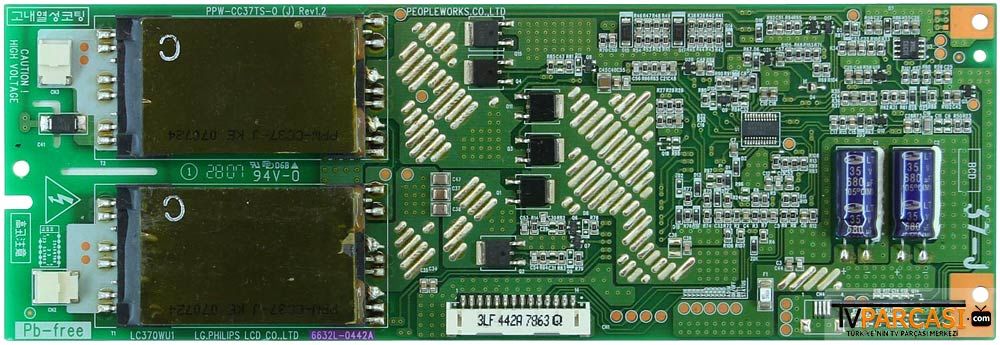  6632l-0442a, Lc370wu1, Ppw-cc37ts-0, Lc370wu1-sla1, Lc370wu1-sl01, Toshiba 37x3000p, Toshiba 37x3030d