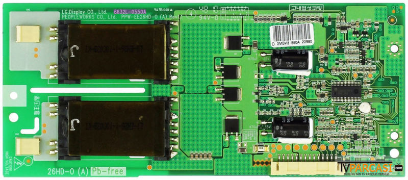  6632l-0550a, Ppw-ee26hd-0, Ppw-ee26hd-0 A Rev1.1, Lc260wxn-sba1, Lg 26ld350-ub