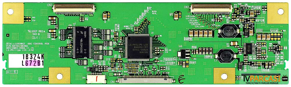  6870c-0036d, 6871l-0672b, Lc260wx2 Odc Control Pcb, T Con Board, Lc260wx2