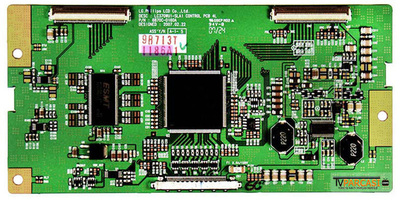  6871l-1186a, 1186a, 6870c-0160a, Lc370wu1-sla1 Control Bcb 4l, T-con Board, Lg Display, Lc370wu1-sla1, Toshiba 37x3030d