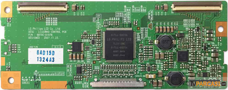  6871l-1324a, 6870c-0197b, Lc320wxd Control Pcb, Lc320wxd-sab1, Philips 32pfl7433d-12, Philips 32pfl7403d-12