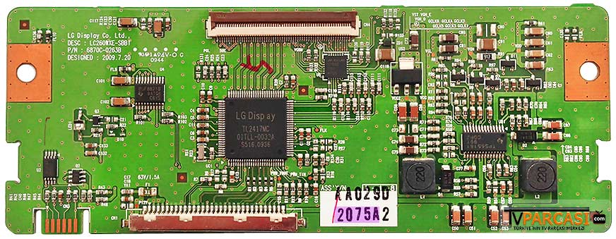  6870c-0263a, 6871l-2075a, Phılıps 26pfl3606h /12, Tcon Board, Lc260wxe-sbb1