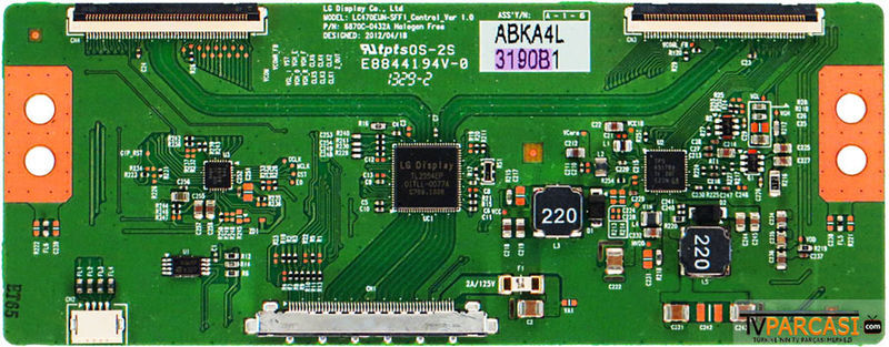  6870c-0432a, 6871l-3190b, 3190b, Lc470eun-sff1-control-ver 1.0, Lc320eun-sfm1, 6900l-0673c