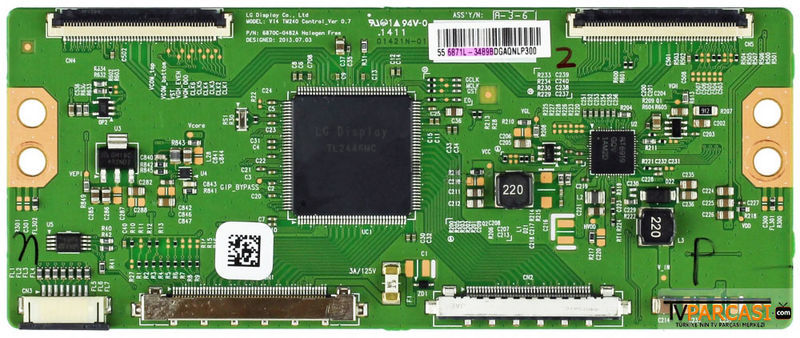  6871l-3489b, 3489b, 6870c-0482a, V14 Tm240 Control_ver 0.7, T-con Board, Lg Display, Lc550euk-sge2, Tpv, Tpt550h2-duksgk, Tpt550h2-duksgk Rev.s1a,