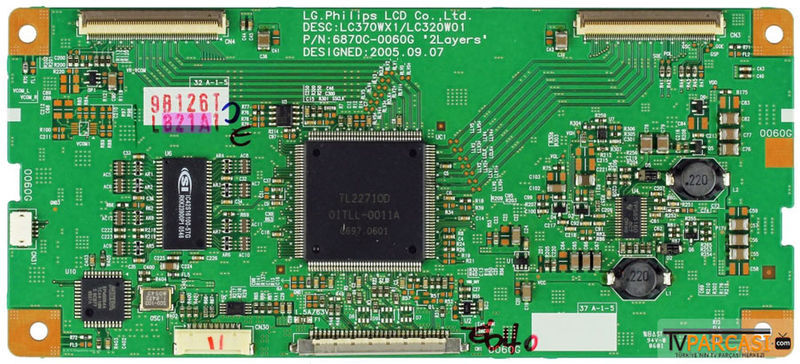  6871l-0821a, 6870c-0060g, Lc370wx1-lc320w01, Lc320w01-sl18, Lg 32lc2d, Lg 32lx2r, Lg 32lx4dc