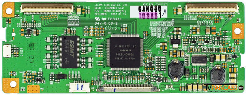  6871l-1098b, 1098b, 1098b1, 6870c-0142b, T-con Board, Lg Philips, Lc320w01-sla1
