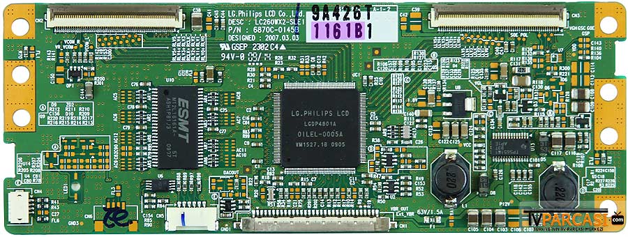  6871l-1161b, 6870c-0145b, Lc260wx2-sle1, T-con Board